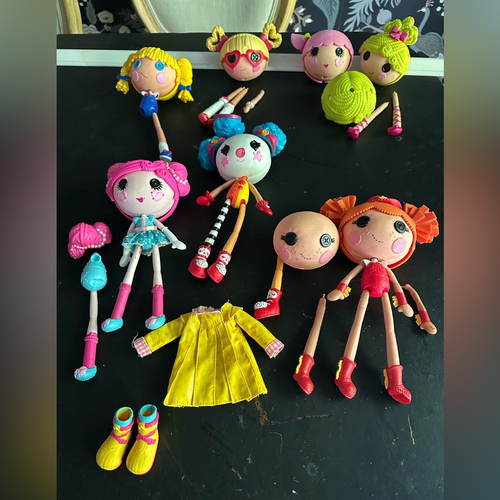 Lalaloopsy Doll Workshop Dolls & yellow raincoat and boots